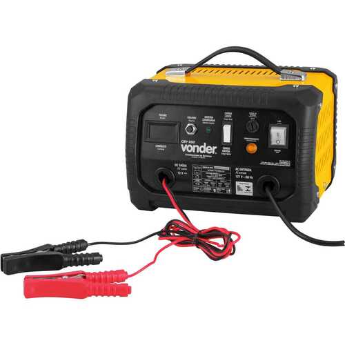 Carregador de bateria portátil 12 volts - CBV950 110V Carregador de bateria portátil 12 volts - CBV950 110V