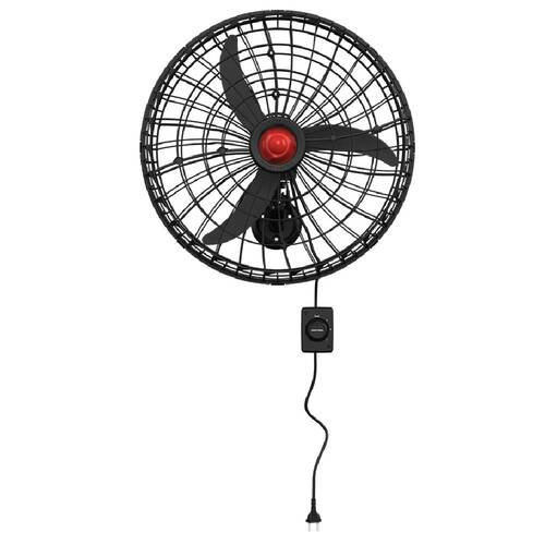 Ventilador de parede 60 cm oscilante com grade bipartida - New 110V Ventilador de parede 60 cm oscilante com grade bipartida - New 110V