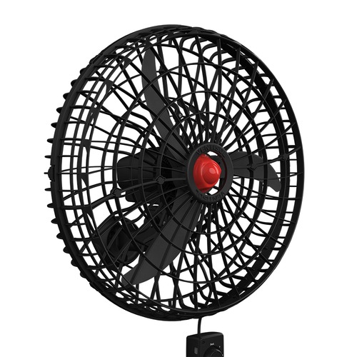 Ventilador de parede 60 cm oscilante com grade bipartida - New 110V Ventilador de parede 60 cm oscilante com grade bipartida - New 110V