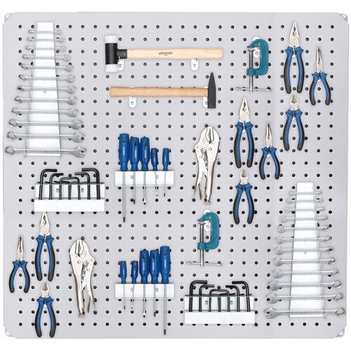 Painel para ferramentas perfurado metálico 575 x 725 mm - PM-B Painel para ferramentas perfurado metálico 575 x 725 mm - PM-B