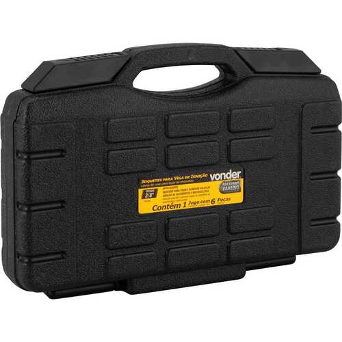 Jogo de soquete para velar articulada 8 a 16 mm com 6 pe�as