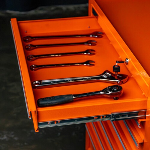 Carrinho para ferramentas fechado com 7 gavetas - RLL-329 Carrinho para ferramentas fechado com 7 gavetas - RLL-329