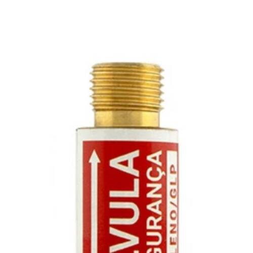 V�lvula corta fogo acetileno para regulador - RG - Acetileno
