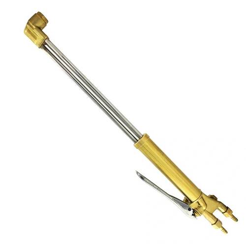 Maçarico de corte com 3 tubos aço inox cabeça 90° - 1500 Maçarico de corte com 3 tubos aço inox cabeça 90° - 1500