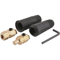 Conector r�pido macho/ f�mea 13 mm para cabo de solda