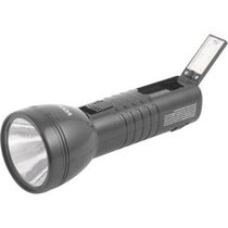 Lanterna recarreg�vel a bateria com 1 led + 6 leds -  LRV180