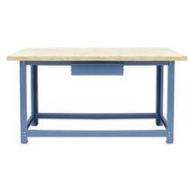 Bancada desmont�vel tampo compensado pinus 1500 x 600 x 40 mm com 1gaveta - NB-2