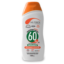 Protetor solar com repelente profissional 120 ml FPS 60 - 62802