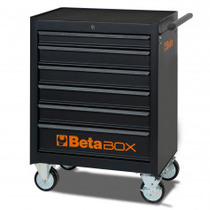 Carrinho para ferramentas com 6 gavetas preto - C04-BOX Carrinho para ferramentas com 6 gavetas preto - C04-BOX