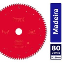 Disco de serra para madeira 250 x 30 mm 80 dentes - F03FS09804