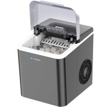 M�quina de Gelo 12 kg Ice Compact cinza - EMG04