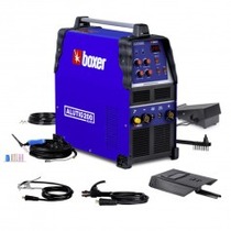 Inversora de solda para alum�nio AC/DC 200A com pedal e tocha - ALUTIG200 AC/DC