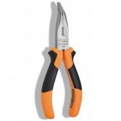 Alicate bico meia cana curvo extra longo 8