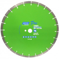 Disco diamantado segmentado 350 mm para concreto e asfalto - Pro