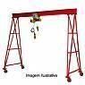 Guindaste p�rtico tubular m�vel capacidade 3 toneladas - RLL-3000 