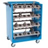 Carrinho m�vel porta cones para 48 pe�as - PCF4840