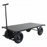 Carro plataforma com tampo em a�o capacidade de 600 kg - MP-600A