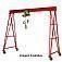 Guindaste p�rtico tubular m�vel capacidade 3 toneladas - RLL-3000 