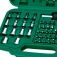 Jogo de soquete sextavado 3,5 a 14 mm e bits encaixe 1/4