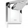 Chuveiro eletr�nico 7800 watts 220V branco cromado - Acqua Duo Ultra