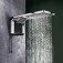 Chuveiro eletr�nico 7800 watts 220V preto cromado - Acqua Duo Ultra