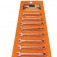 Jogo de chave combinada 6 a 22 mm a�o cromo van�dio com 11 pe�as - 44660211