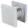 Exaustor para banheiro di�metro de 100 mm com grade e duto KEXB-03  110V/220V