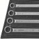 Jogo de chave estrela 6 a 32 mm a�o cromo van�dio com 12 pe�as - 42021212