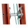 Escada de fibra de vidro extens�vel 3 x 4,80 m 16 degraus - ESC30480