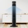 Ventilador tipo torre oscilante com controle remoto - Air Silence  220V