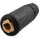 Conector r�pido macho/ f�mea 13 mm para cabo de solda