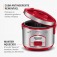 Panela el�trica de arroz 6 x�caras Pratic Rice 6i Red - PE-45-6X  110V