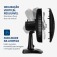 Ventilador de mesa 30 cm 6 p�s com 3 velocidades - VSP-30-B  110V