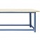 Bancada desmont�vel tampo compensado pinus 2000 x 600 x 40 mm - NB-7
