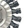 Escova de a�o circular torcida 152,4 x 19 mm com furo