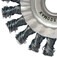 Escova de a�o circular torcida 152,4 x 19 mm com furo